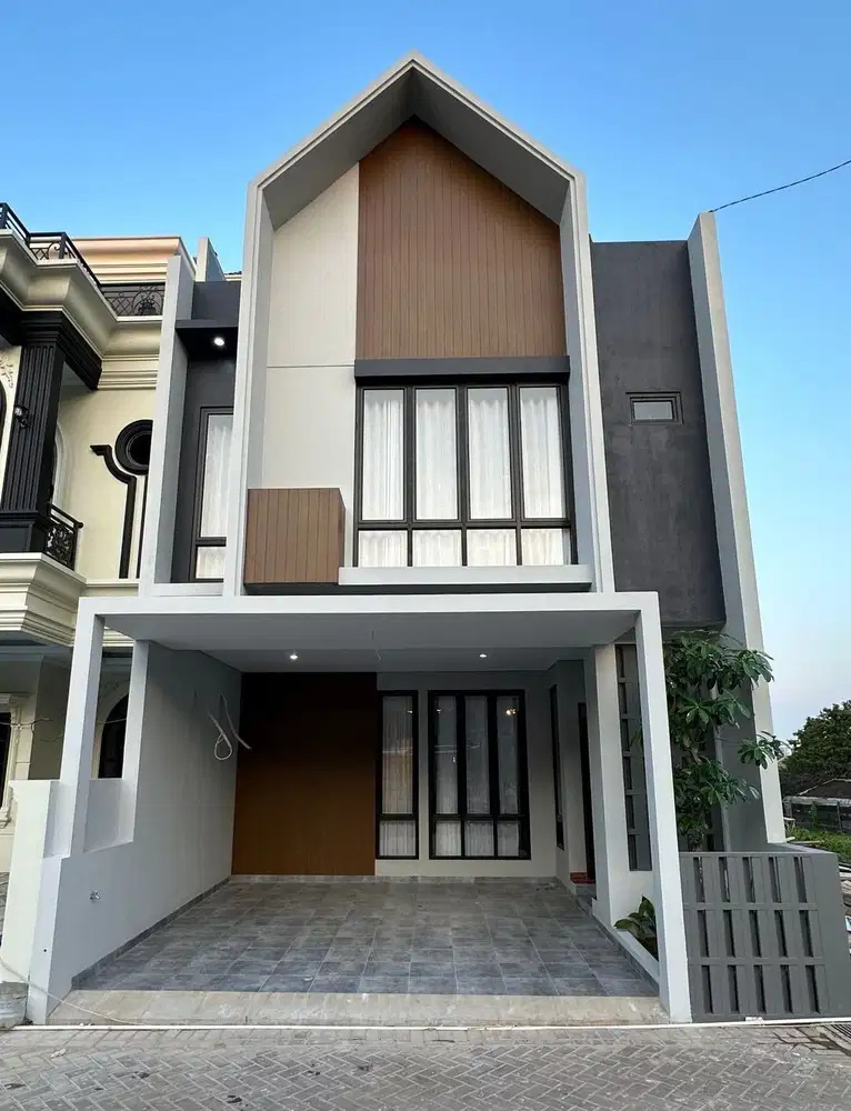 Rumah scandinavian industrial full furnish jakarta selatan