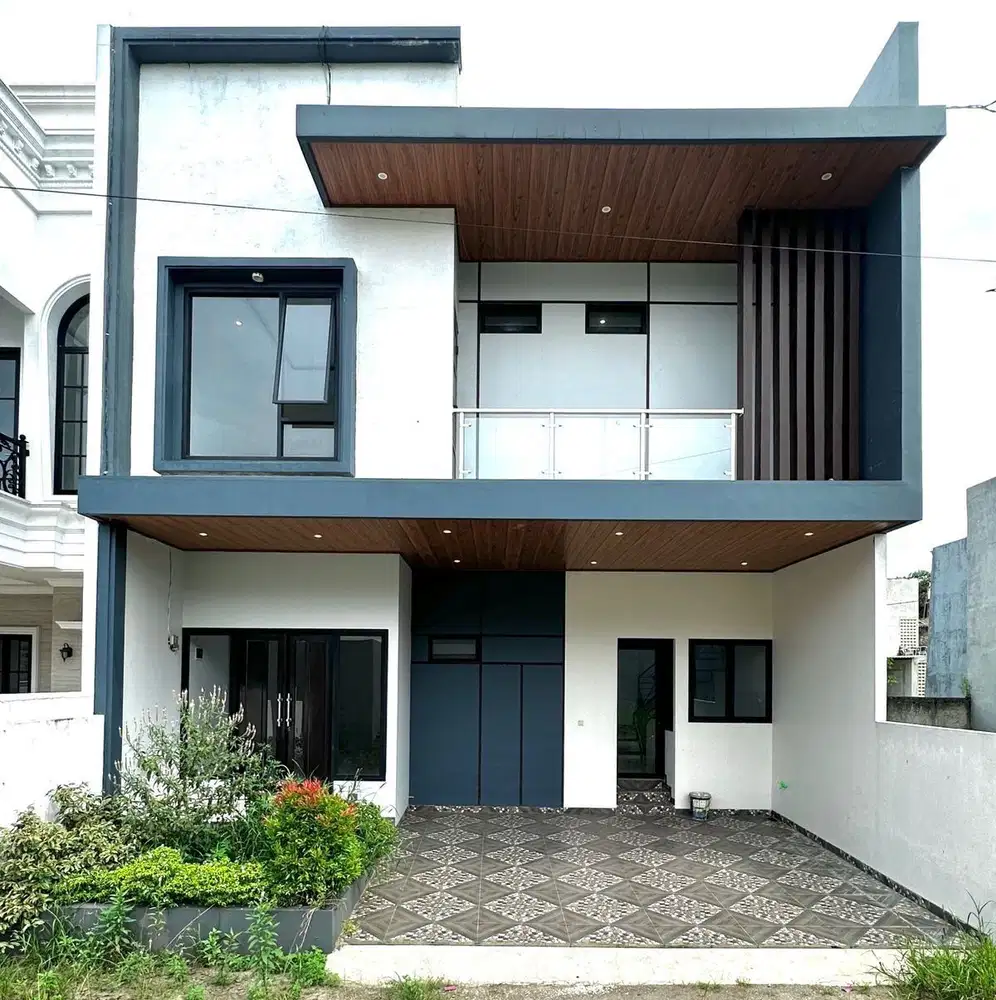 Rumah modern industrial dalam cluster kebagusan TB Simatupang