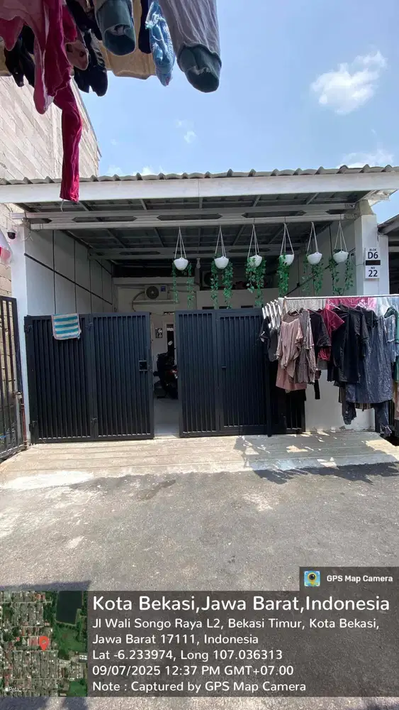 Dijual Rumah Siap Huni di Bekasi kota dekat Toll dan Stasiun Bekasi Ti