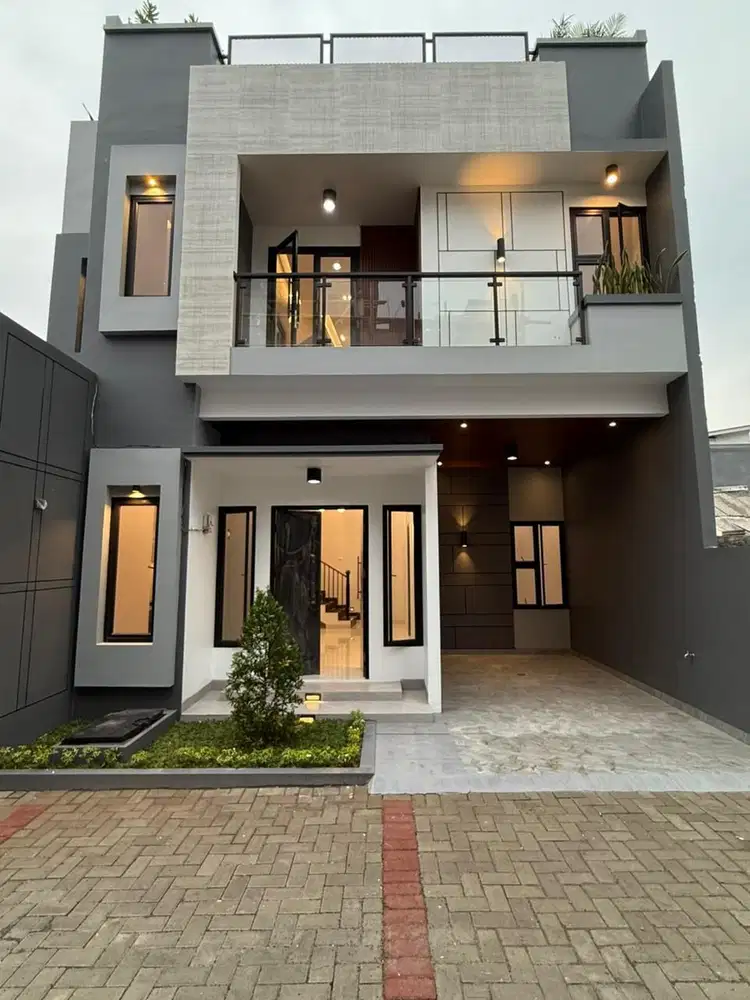 Rumah dalam townhouse pejaten pasar minggu