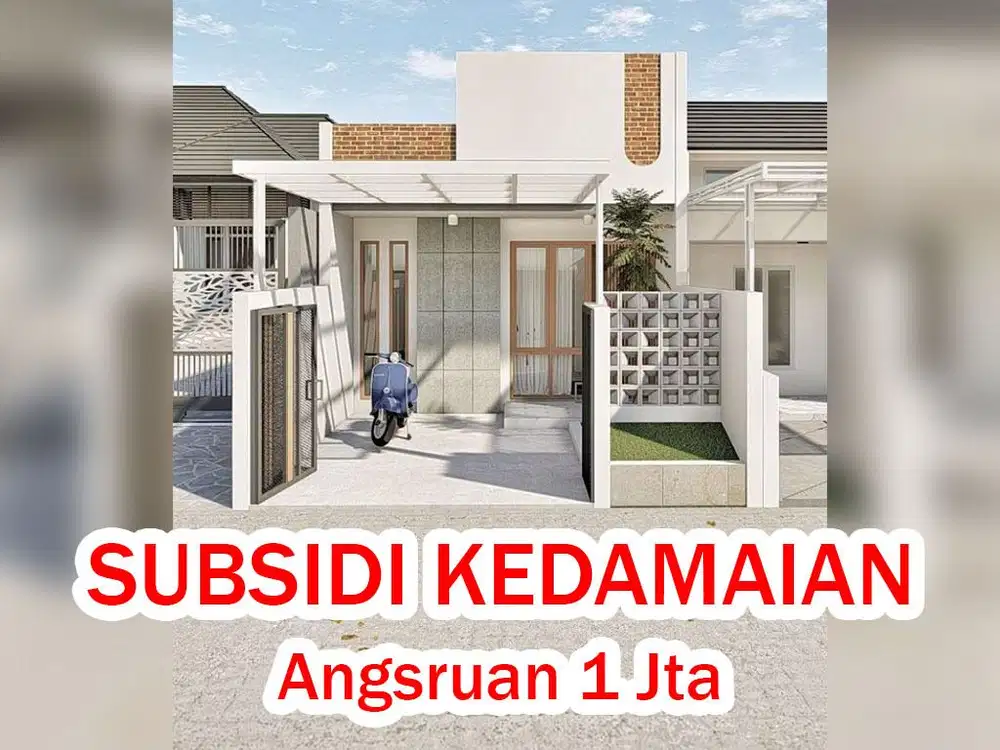 RUMAH SUBSIDI BANDAR LAMPUNG KEDAMAIAN