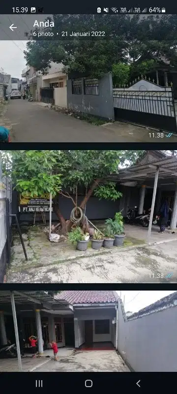 dijual cepat rumah dekat kelurahan kebon jeruk strategis