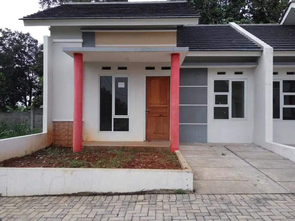 Rumah 1 lantai, pondasi 2 lantai, full bata merah , 1 unit lg