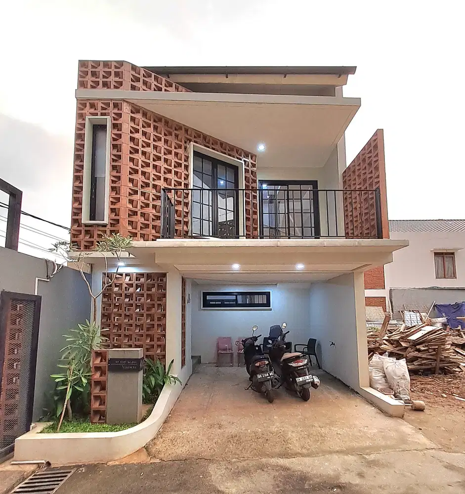 Jual Rumah Modern elegan Free BPHTB Dekat Toll Brigif Jagakarsa