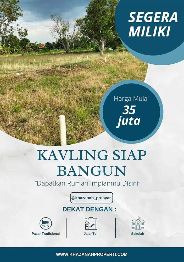 Tanah kavling Bekasi, tanpa Dp tanpa BI checking free surat surat