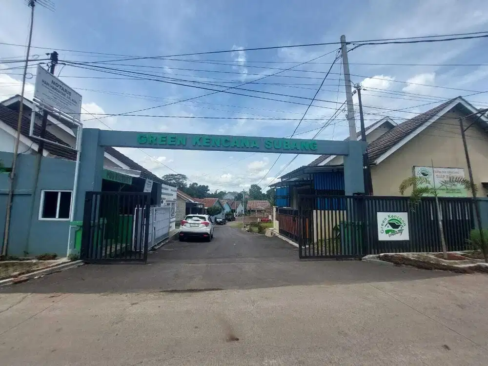 [DIJUAL] RUMAH TINGGAL DI CLUSTER GREEN KENCANA SUBANG