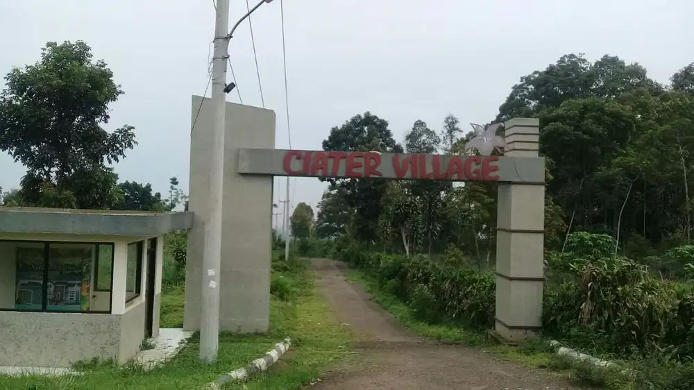 DIJUAL RUMAH 1 LANTAI DI PERUMAHAN CIATER VILLAGE (STOK TERBATAS)