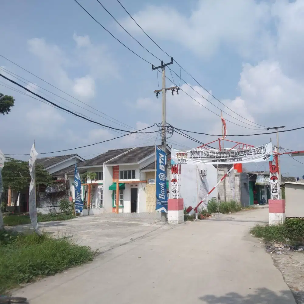 DIJUAL RUMAH 1 LANTAI DI PERUMAHAN AGUNG MAHKOTA LAND