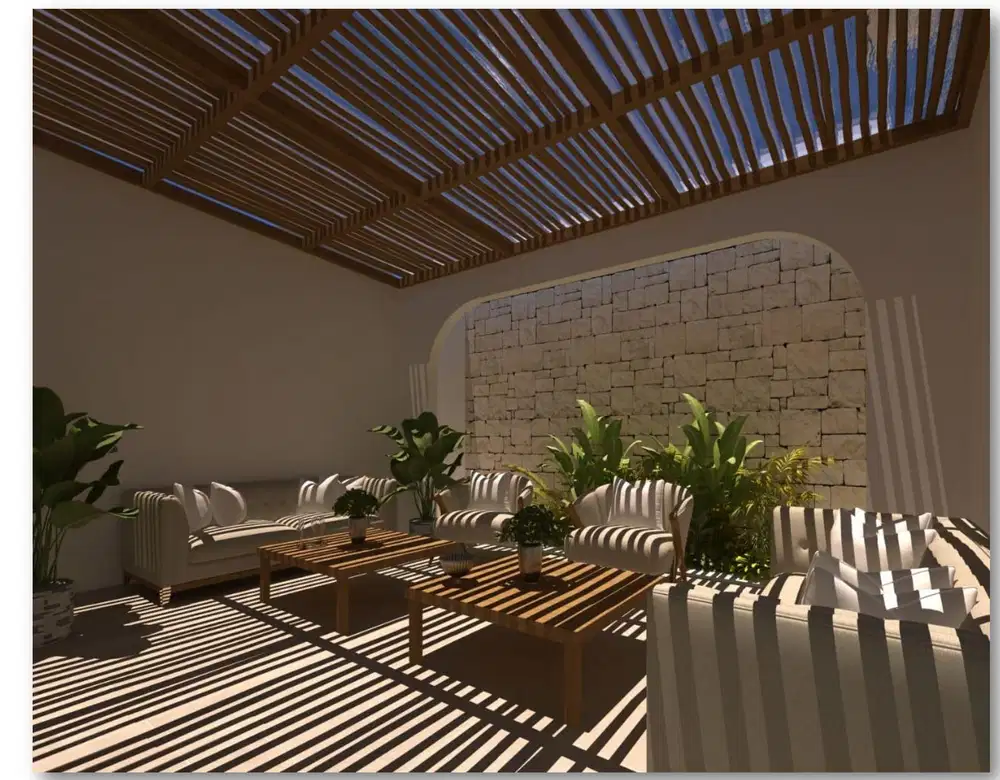 One bedroom room villa with ROI 14% Quaranteed p year