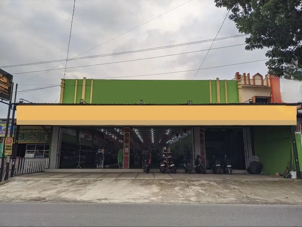 RUKO SIAP PAKAI STRATEGIS MANGKU JALAN RAYA MAGELANG PURWOREJO