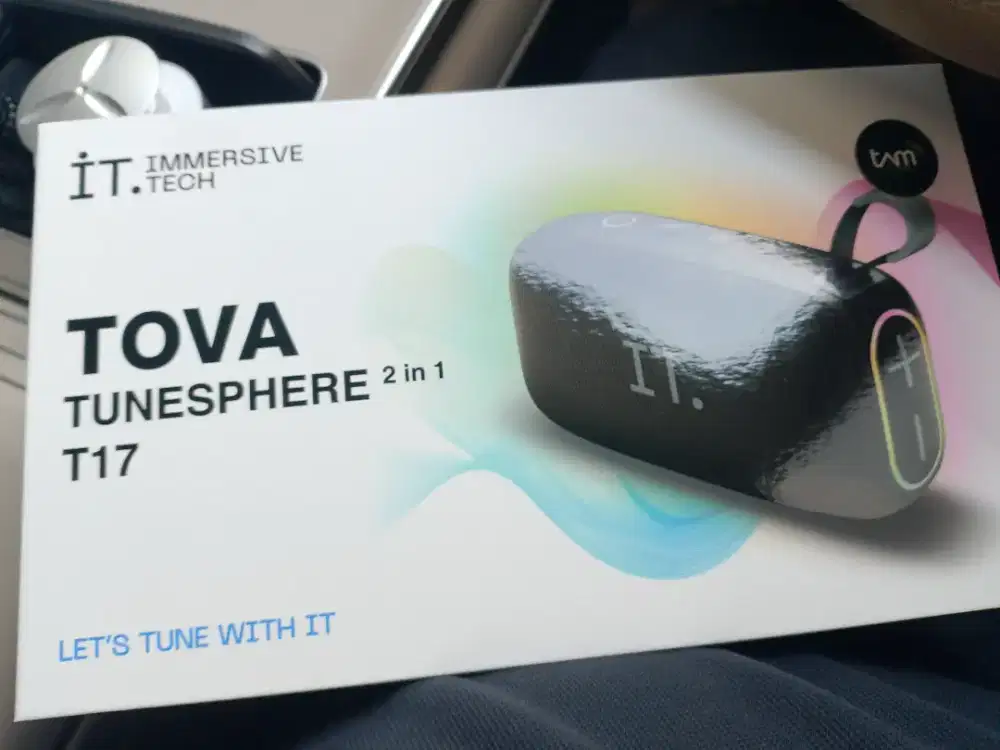 Di jual cepat speaker merk TOVA TUNESPHERE 2 IN 1 T17