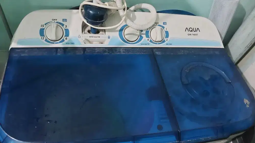 Mesin Cuci Aqua Dua Tabung
