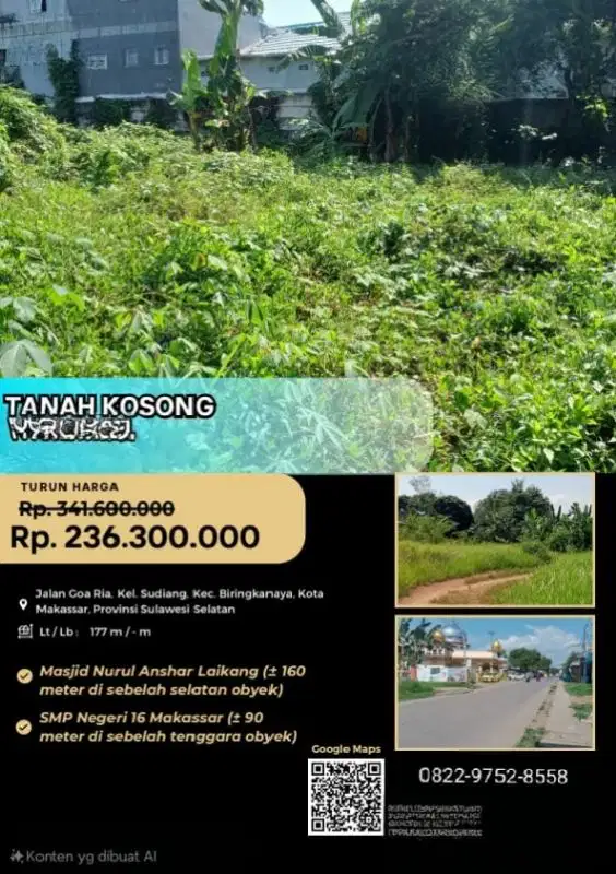 jual murah tanah melalui lelang negara