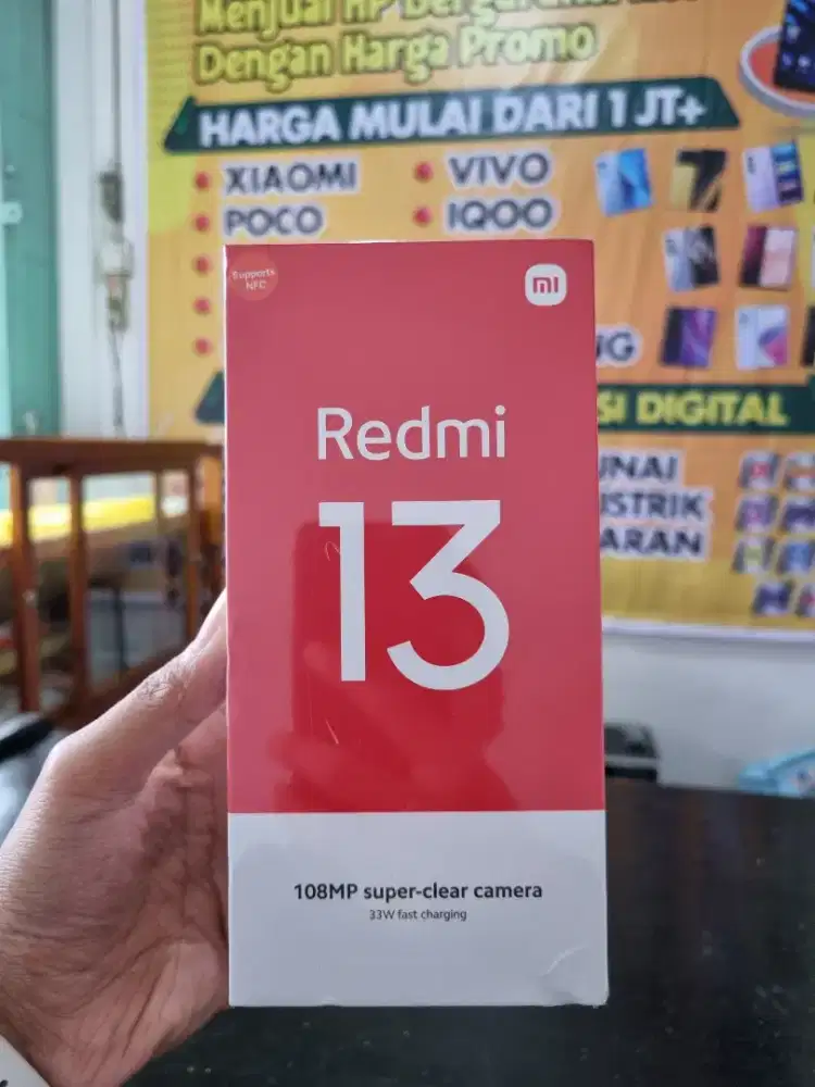 REDMI 13 6/128 GARANSI RESMI BARU SEGEL