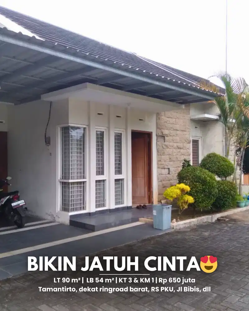 A163 - Rumah Cantik Terawat Siap Huni Cluster Belakang UMY