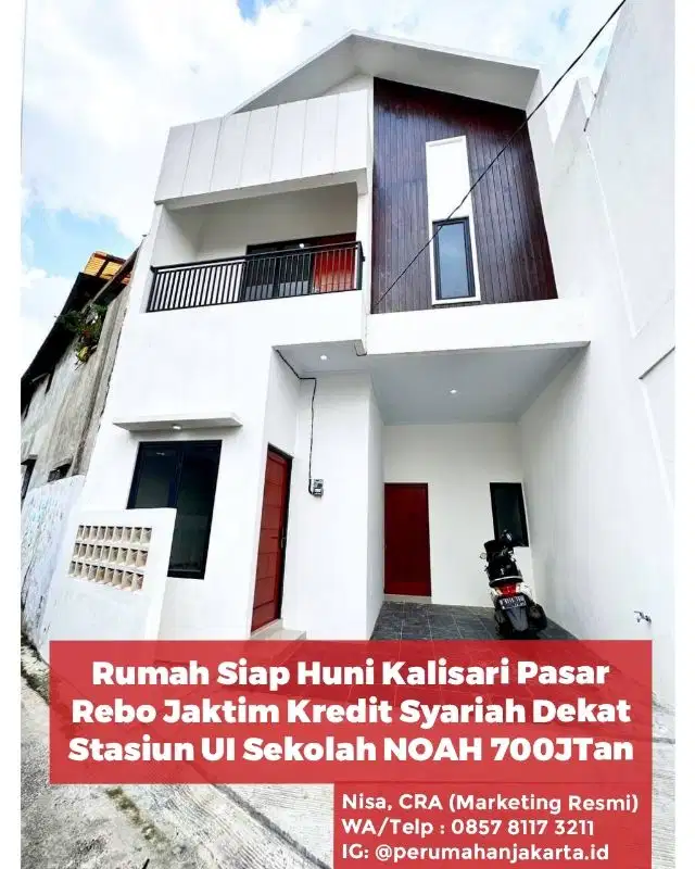 Rumah Kredit Syariah Siap Huni Di Kalisari Pasar Rebo Jaktim