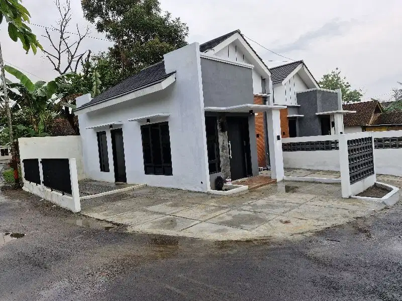 A092 - Rumah Desain Modern Nan Menarik Utara Stadion TGP Godean