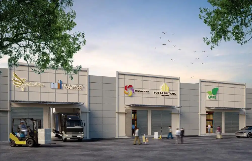 Jual atau sewa gudang di Prambanan bizland gresik dekat Surabaya