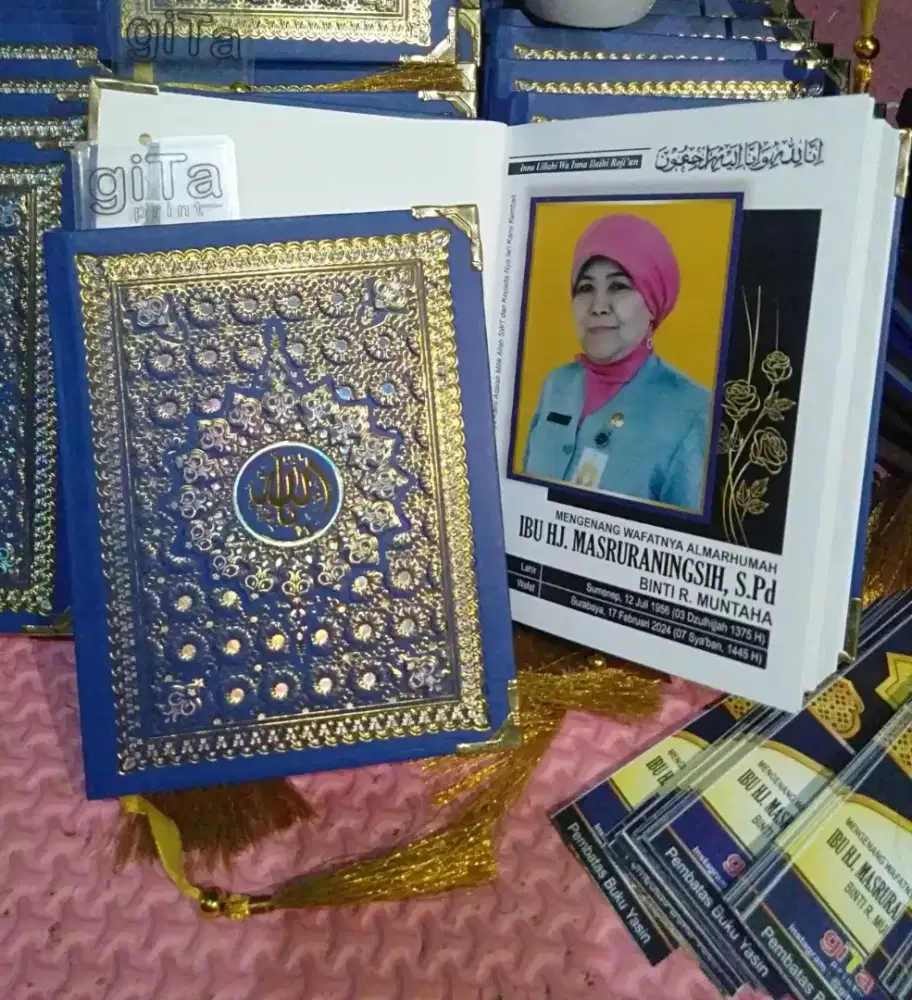Buku yasin hardcover mozaik