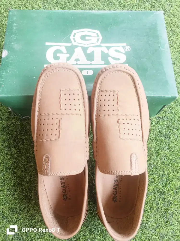 Sepatu kulit  GATS HK 0003,SECON rasa BARU