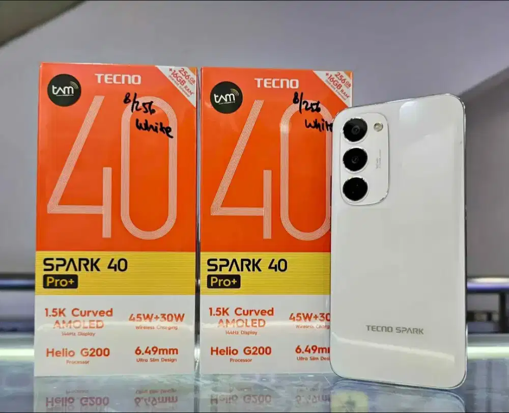 BEST SELLER TECNO SPARK 40 PRO+ 8/256GB