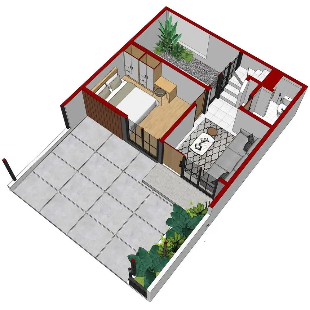 MODERN HOME FOR SALE DI COLOMADU