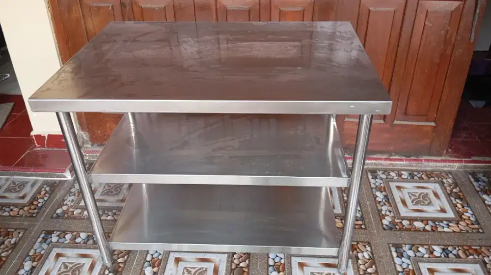 Dicari meja dapur stainless bekas