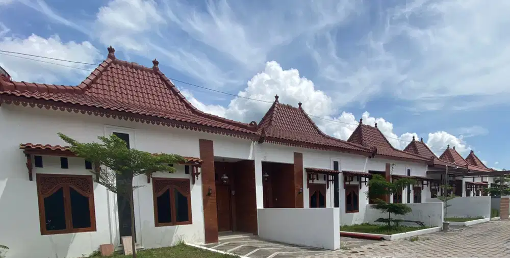 PROMO 400jtaan - Rumah SIAP HUNI-Dalam Cluster Asri di Candi Prambanan
