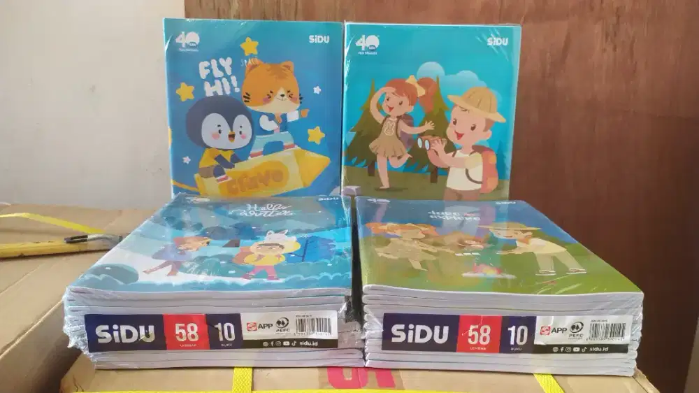 Buku Tulis Sinar Dunia isi 58lmbr