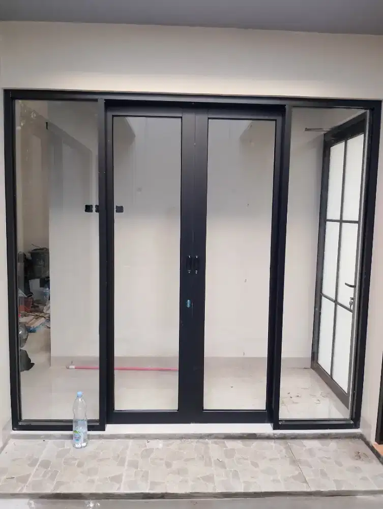 Bikin partisi kaca almanium murah