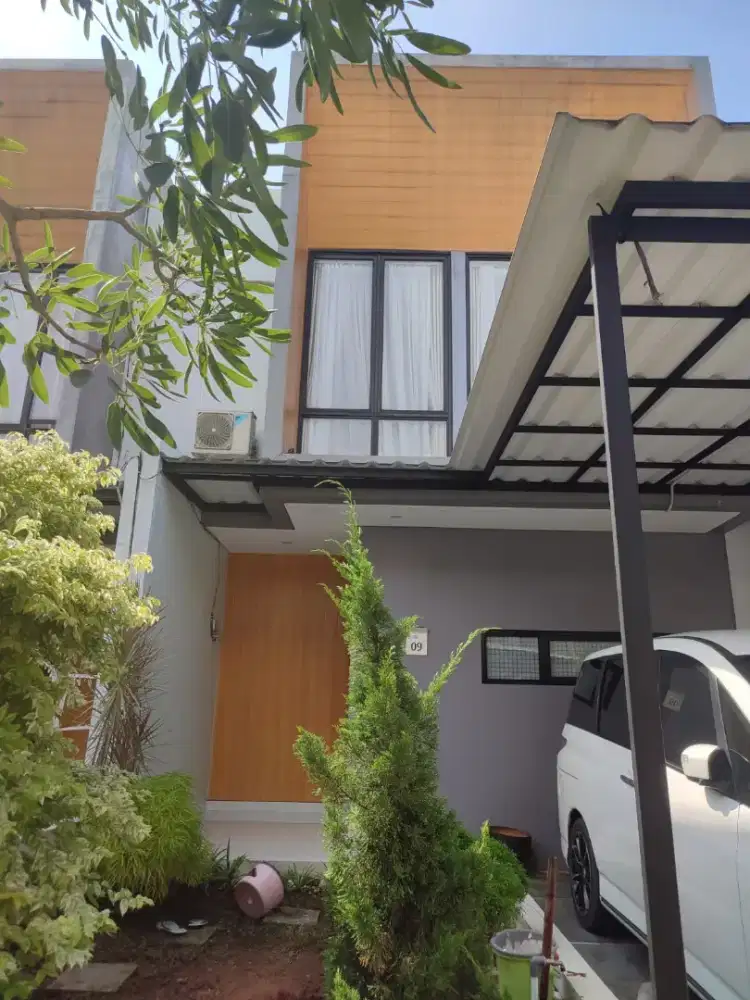 Over Kredit Rumah Cluster Kamila Gardens at Candi Sawangan 2 lantai