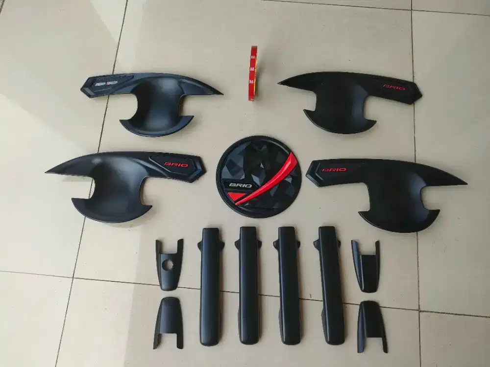 Outer Handle Pintu & Tutup Bensin Honda Brio Lengkap 1 Set.