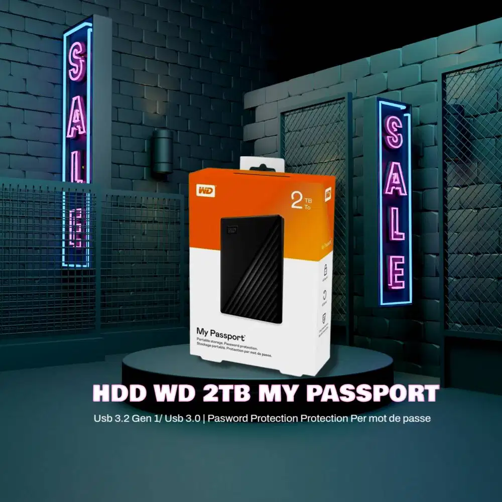 JUAL  HDD WD 2TB