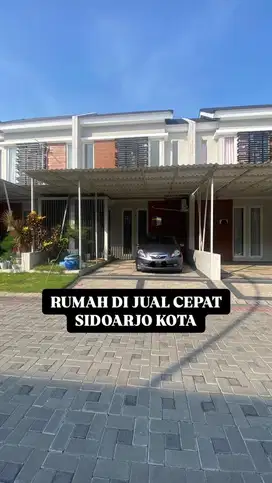 RUMAH DIJUAL CEPAT TENGAH KOTA SIDOARJO