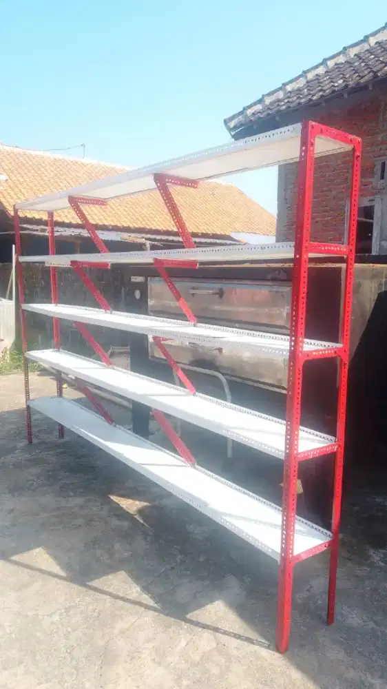 Dicari rak besi siku bekas