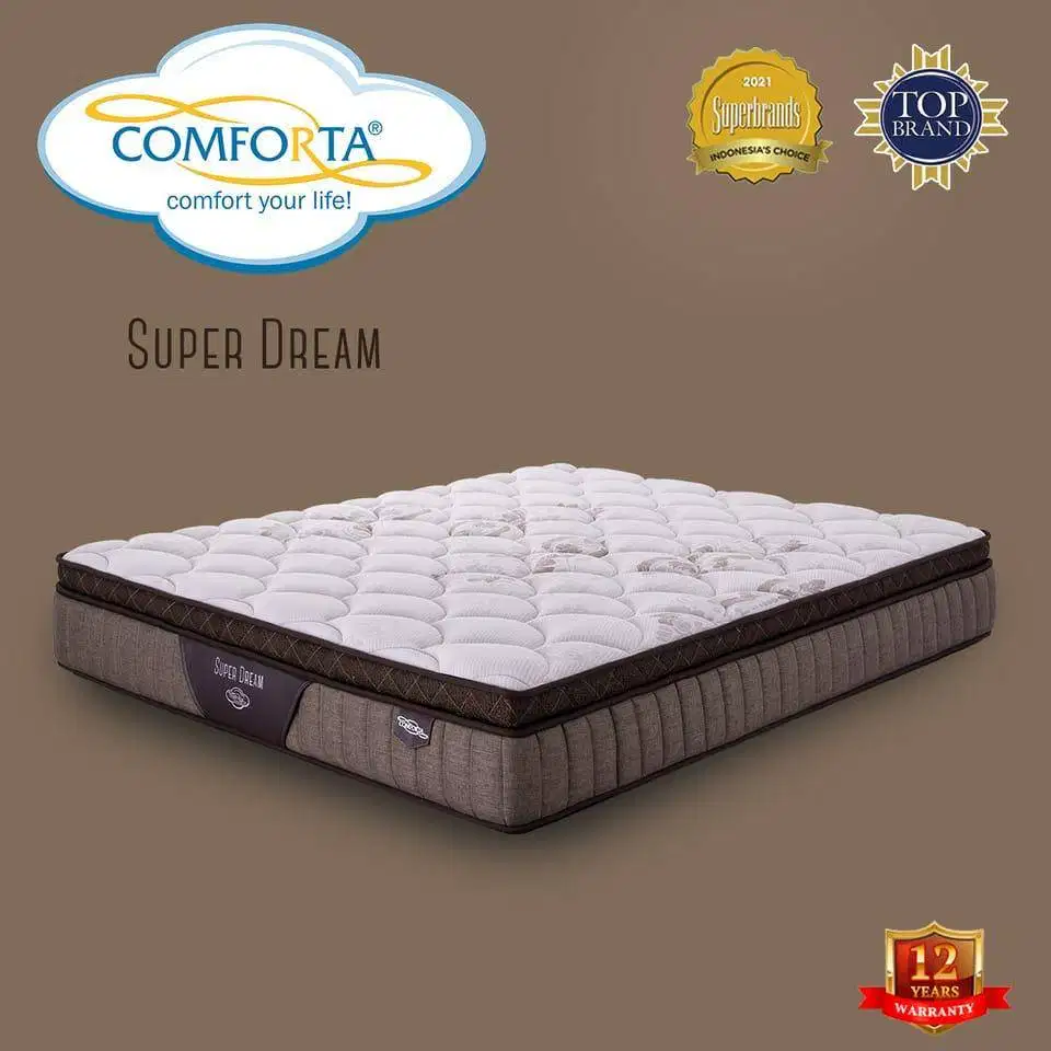 KASUR SPRINGBED COMFORTA SUPER DREAM 160X200