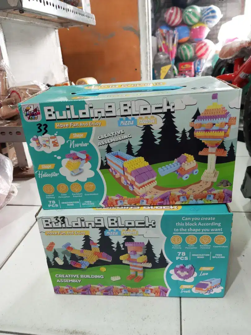 Mainan Anak Building block