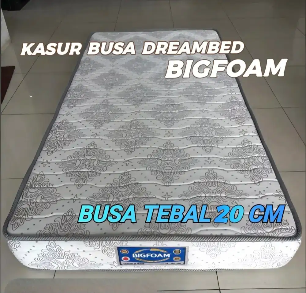 1 Keping Kasur Busa Single 90 x 200 Tebal 20 cm