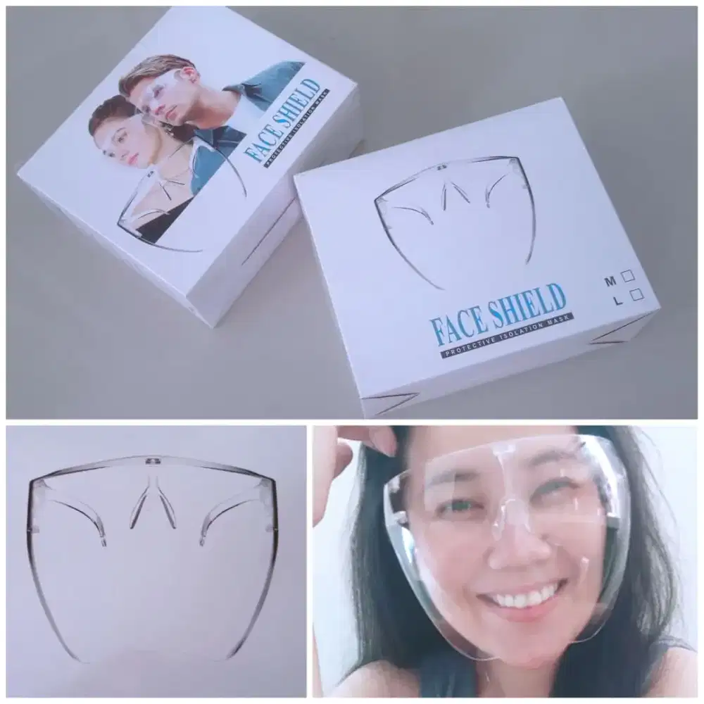 Face Shield Bahan Tebal