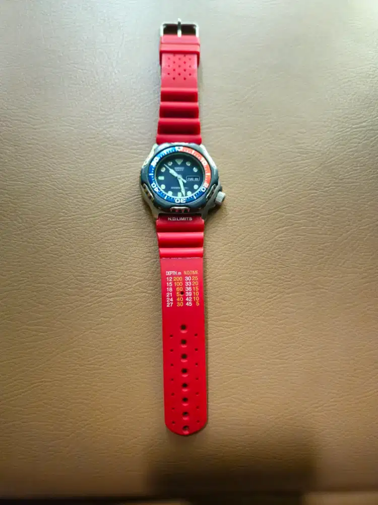 Seiko Scuba Diver's Pepsi Bezel