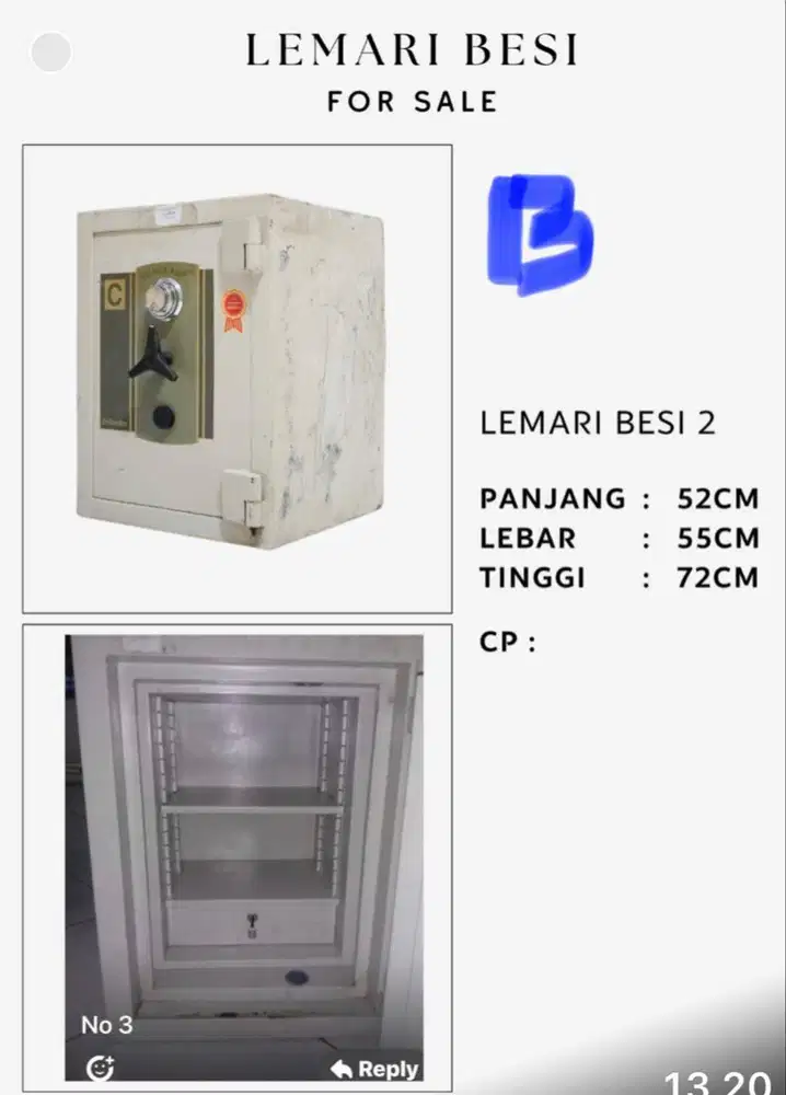 brankas lemari besi