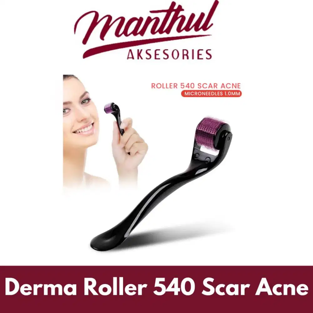 Derma Roller 540 Scar Acne MicroNeedles 1.0mm - DRS100