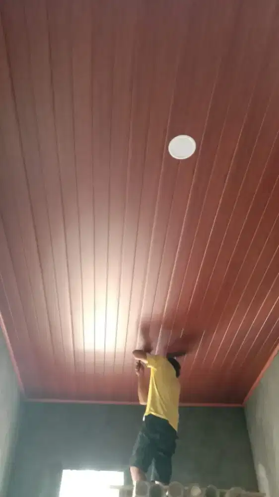 Plafon pvc terpasang