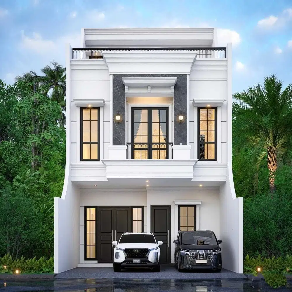 Jual Rumah Classic  Modern  Rooftop Di Kebagusan  Jakarta Selatan