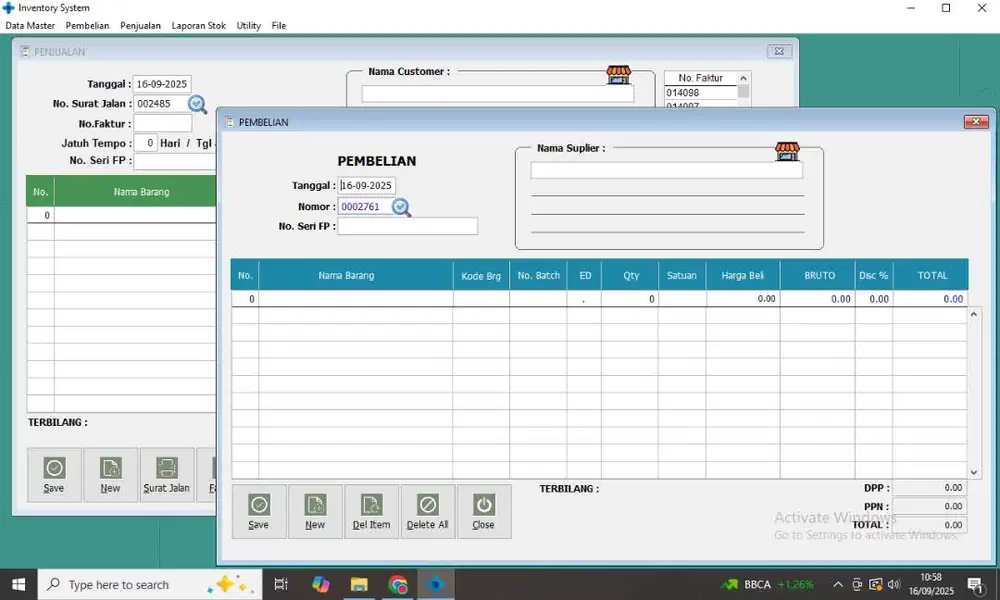 Jasa Konsultasi dan Pembuatan Program Komputer