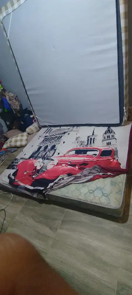 Kasur+dipan+ tatakan kasir ukuran 180x200 masih bagus