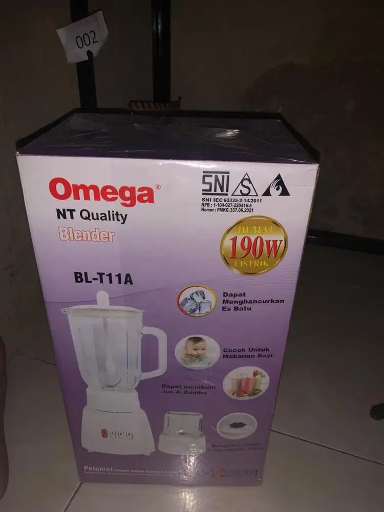 Jual blender merek omega