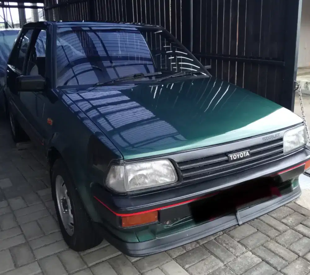 Toyota Starlet kotak EP70 1000cc XL thn 86