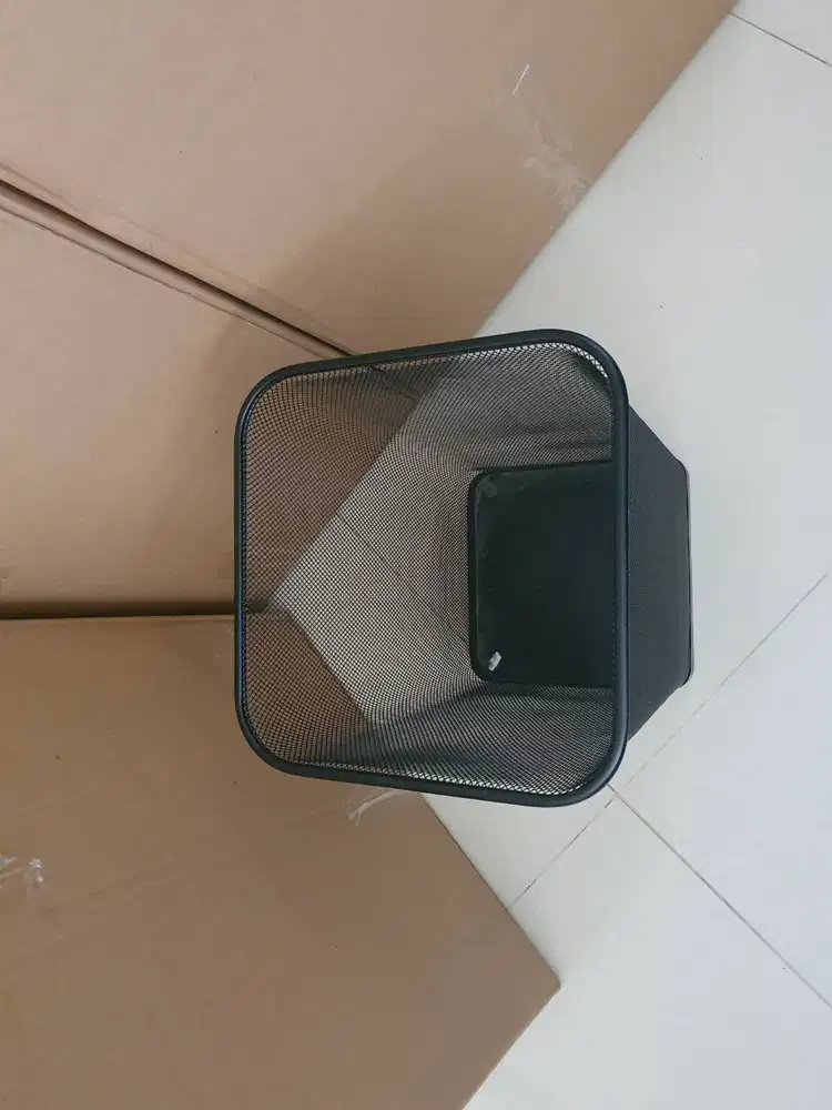Tempat sampah kantor Wiremesh Trash bin - PRELOVED