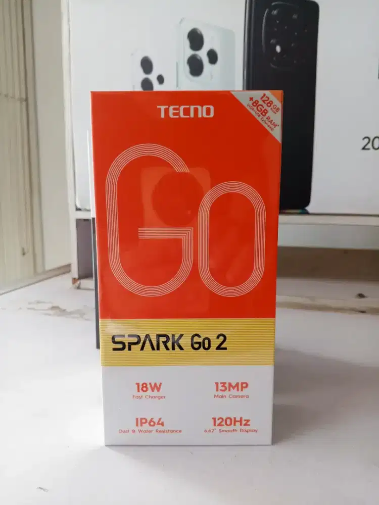 Tecno spark go2 4+148gb garansi